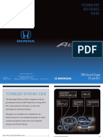 (HONDA) Manual de Propietario Honda Accord Coupe 2015 PDF