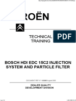 (CITROEN) Manual Sistema de Inyeccion Diesel Bosch HDI EDC 15C2
