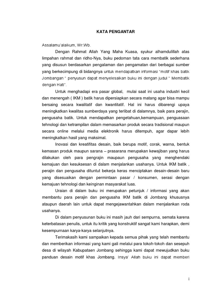 Buku 1 Batik Pdf