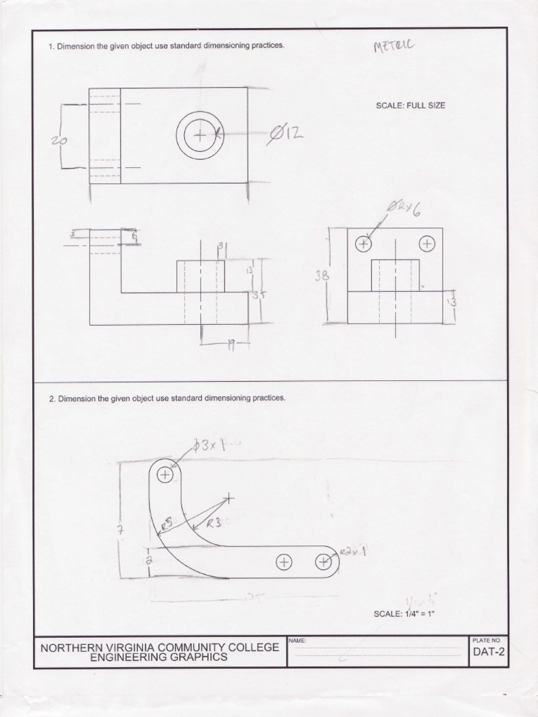 Dimensioning Pages | PDF