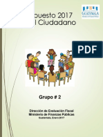 Presupuesto 2017 para Ciudadano1