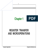 Register Transfer and Microoperations