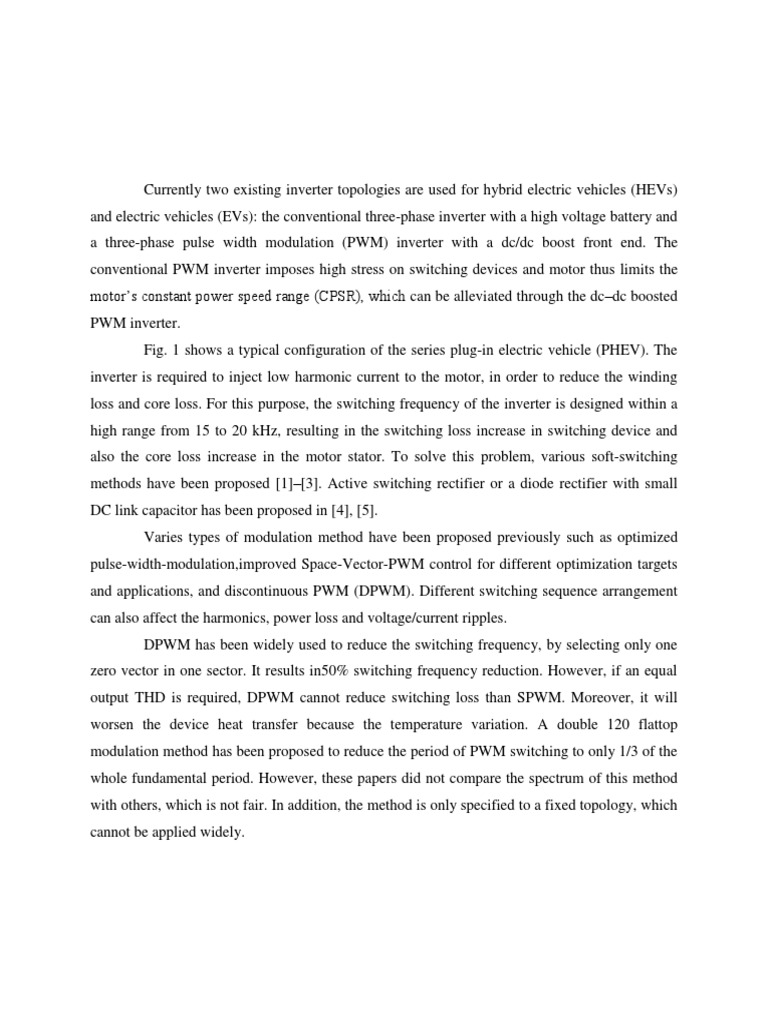 Novel SVPWM Method for High-Efficiency Inverters | PDF | Power Inverter ...