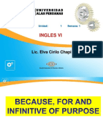 Ingles Vi: Lic. Elva Cirilo Chapi