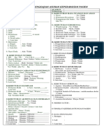 Format Pengkajian Asuhan Keperawatan Pasien Rawat Inap