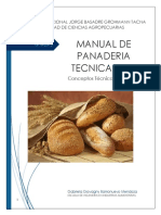 Manual de panadería técnica 2015