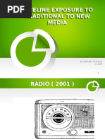 Download  Timeline Exposure to Traditional to New Media by sapphire estrada SN354419422 doc pdf