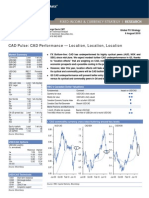 CAD Pulse: CAD Performance - Location, Location, Location: Market Summary