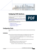 Configuring T1/E1 Interfaces: Configuration Tasks
