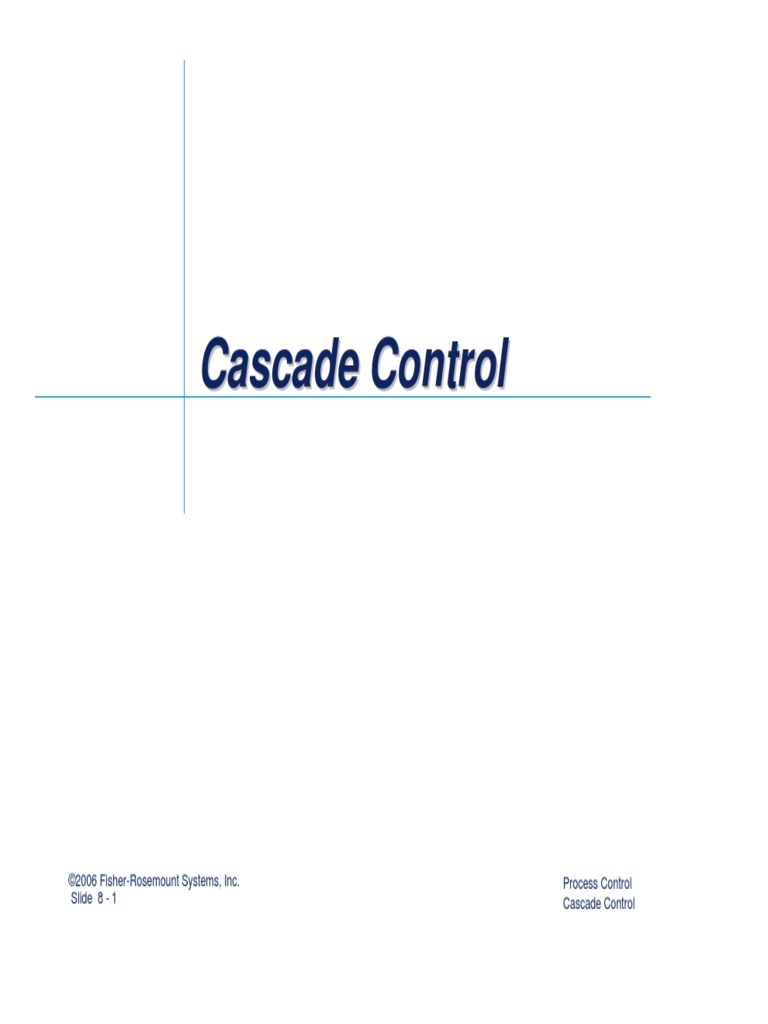 8 Cascade PDF | PDF | Control Theory | Mechanical Engineering