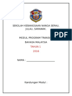 Modul Transisi Bahasa Malaysia Tahun 1