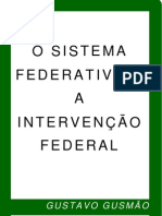 00366 - O Sistema Federativo e a Interveno Federal