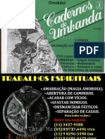 Cadernos de Umbanda 3 Ed Pallas Ano 1988 PDF