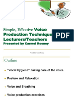 Voice Workshop 