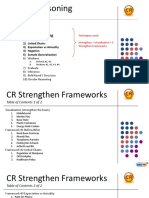 CR Framework Applications - Strengthens