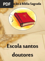 Introdução à Bíblia Sagrada - 12 Tradição, Escrituras e Magistério.pdf