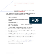 ELT-T Pre-Class Assignment For Collocations: The Building Blocks of Language Presenter: Jason R. Levine