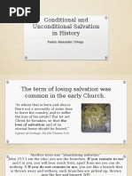 Conditional and Unconditional Salvation in History