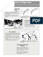 Mini-Geothermal For Village Power