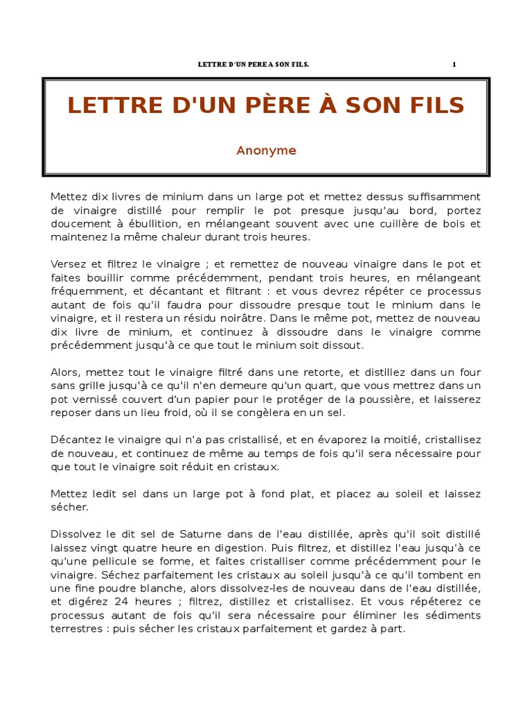 lettre d un père à son fils