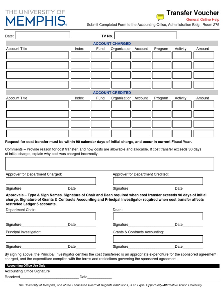 Transfer Voucher | PDF | Government | Business