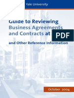 Guide To Reviewing Business Agreement Contracts PDF
