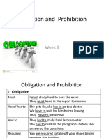 Obligation and Prohibition