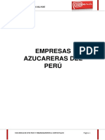 Empresas azucareras Perú