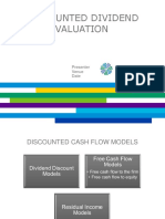 Discounted Dividend Valuation