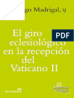 MADRIGAL, S., El Giro Eclesiologico en La Recepcion Del Vaticano II, 2017, OCR