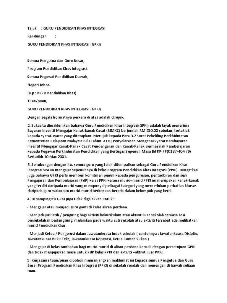 Https Www Moe Gov My Pekeliling 793 Surat Pekeliling Perkhidmatan Kpm Tahun 2009 Bil 3 File