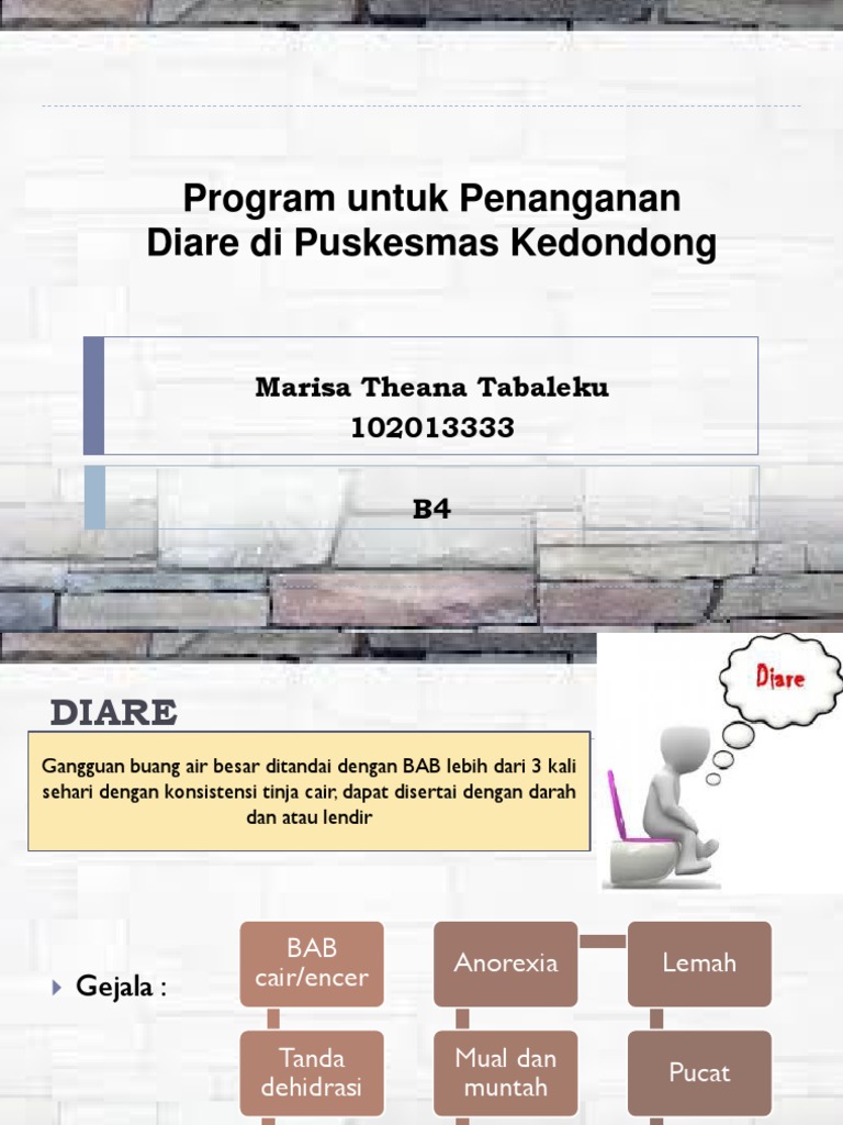 Penanganan Diare di Puskesmas | PDF