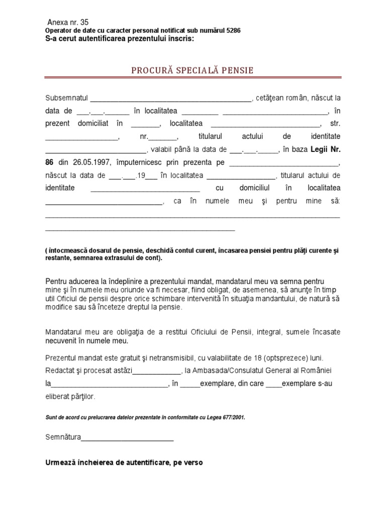 Confiscare Speciala Art 315 Lit C Ncpp Procura Speciala Pensie | PDF