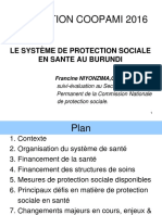 Protection Sociale - Présentation Burundi