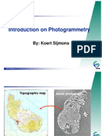 Introduction On Photogrammetry PDF