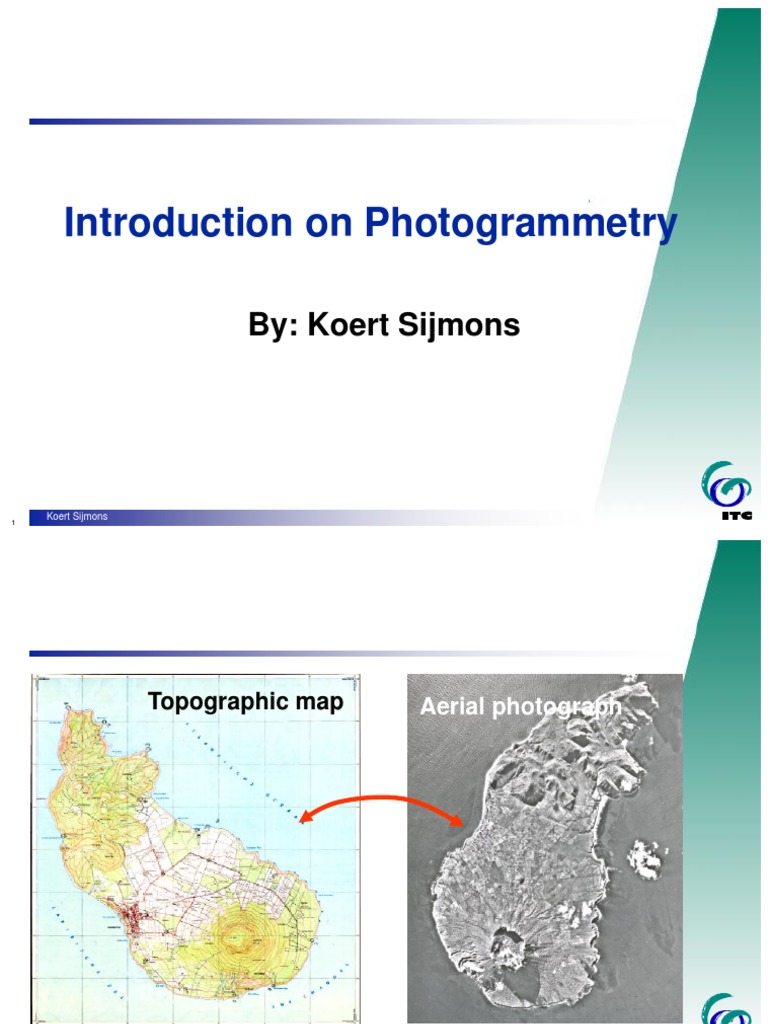 Introduction On Photogrammetry PDF PDF Image Resolution Topography