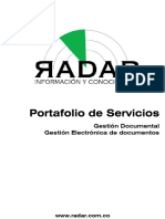 Portafolio de Servicios - Gestion Documental PDF
