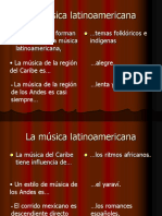 La Música Latinoamericana