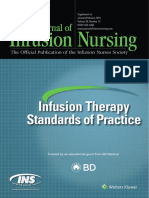 Infusion Therapy Standards of Practice (INS, 2016)