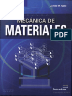 MECANICA DE MATERIALES JAMES GERE 6 ED (Español) PDF