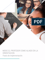 Profesor Aliado. Fases de Implementacion