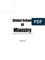 Global School of Ministry Prospectus