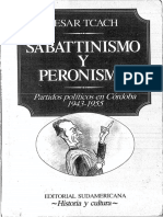 Tcach - Sabatinismo y Peronismo (1)