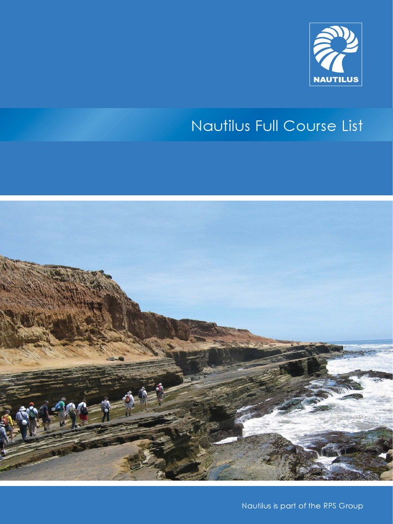 Nautilus Full Course List Nautilus Is Part of The RPS Group PDF Reflection Seismology
