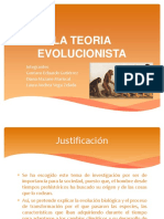 La Teoria Evolucionista