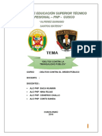 Delitos Contra La Tranquilidad