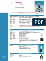 Accessories For HAAKE Viscotester® 550: Order No. Type Description