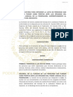 Convocatoria Lista Peritos 2018 Con Certificación y Sello de Agua