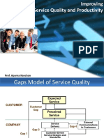 Service Productivity and Quality Control