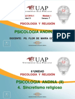 Ayuda Semana 7 Psicologia Andina II